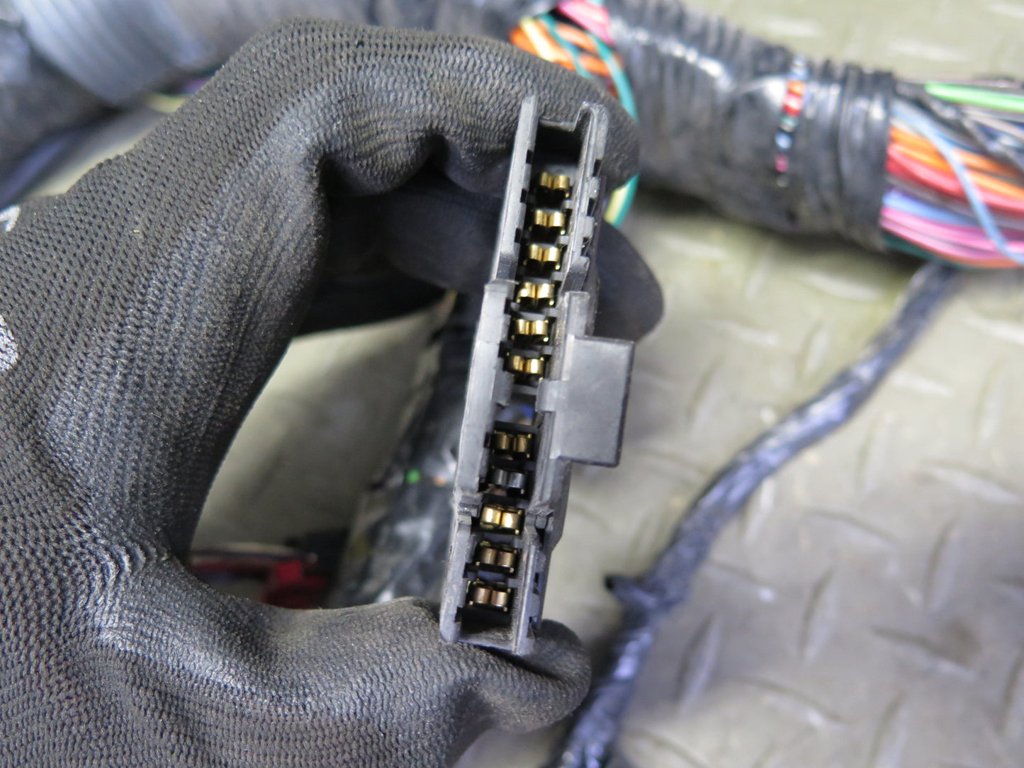 1993 Chevrolet Corvette C4 Coupe A/T Dash Wire Wiring Harness w Fuse Box OEM