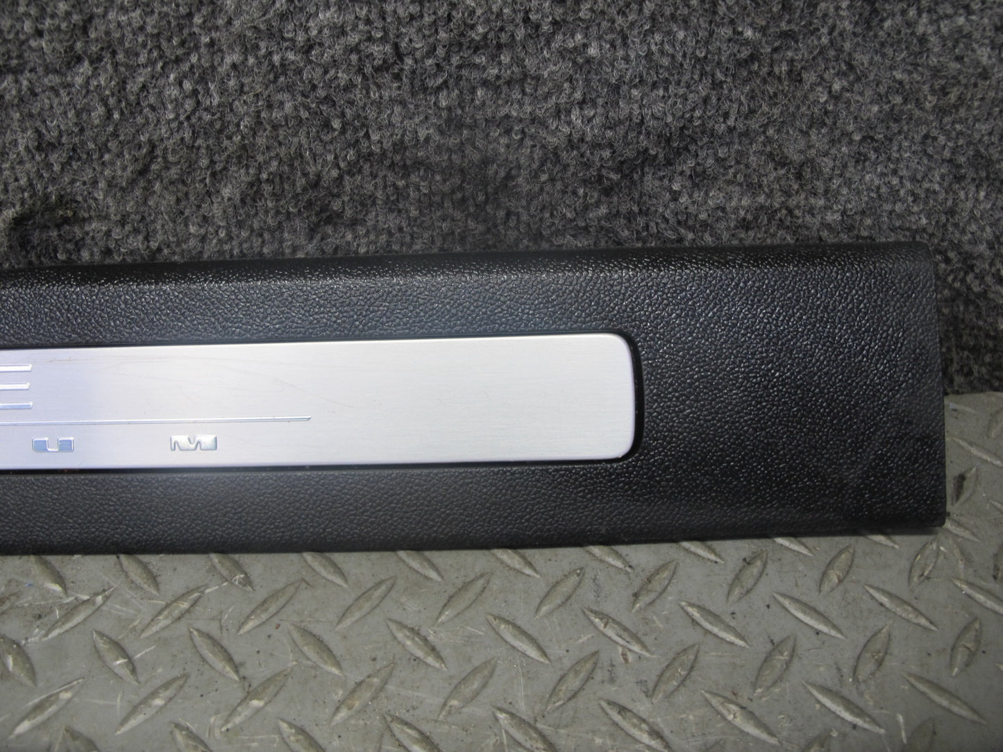 2007-2014 Cadillac Escalade Front & Rear Door Scuff Sill Plate Trim Panel Set