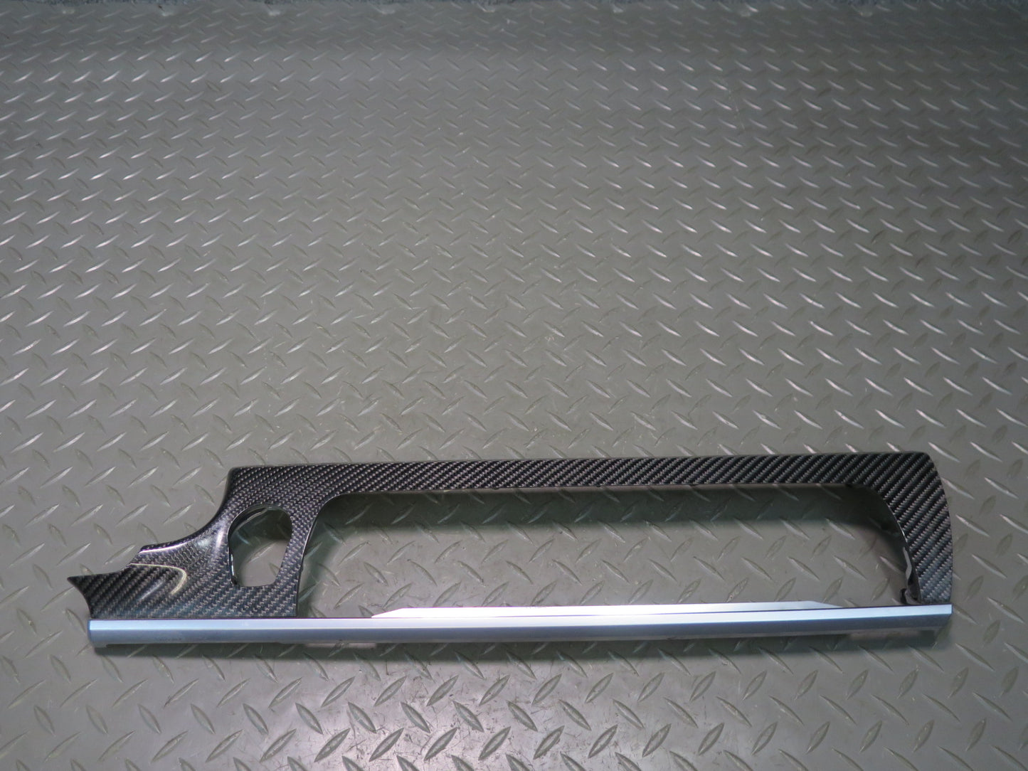 2012-2018 BMW F12 M6 Left Center Dashboard Air Vent Cover Bezel Trim Carbon Set