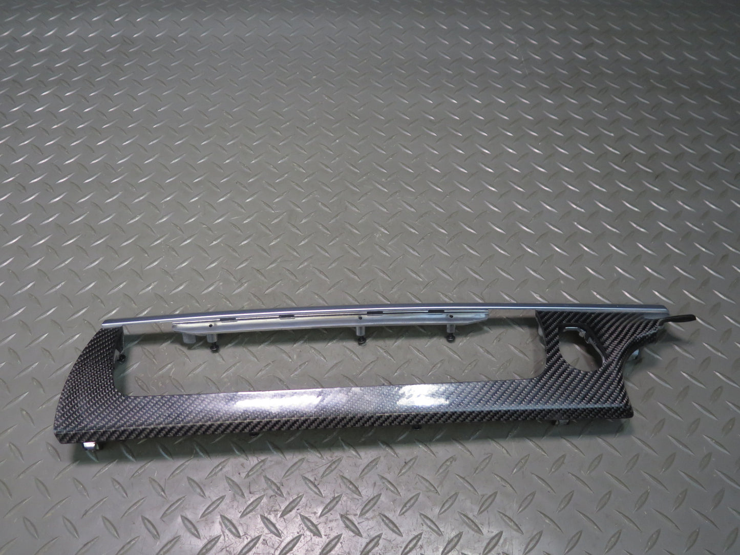 2012-2018 BMW F12 M6 Left Center Dashboard Air Vent Cover Bezel Trim Carbon Set