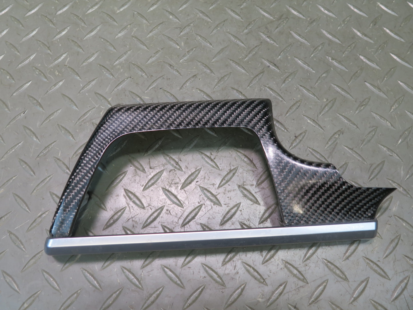 2012-2018 BMW F12 M6 Left Center Dashboard Air Vent Cover Bezel Trim Carbon Set