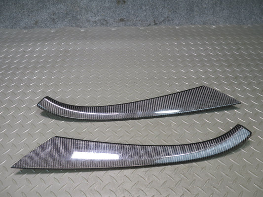 2012-2018 BMW F12 M6 Rear Left & Right Door Trim Quarter Panel Cover Carbon