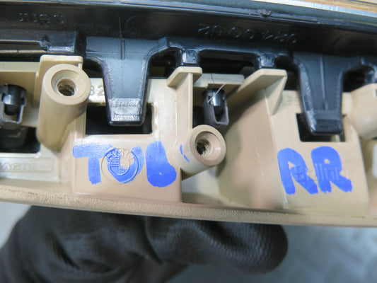 01-06 BMW E46 330ci Convert Rear Left Right Interior Armrest Beige Set OEM