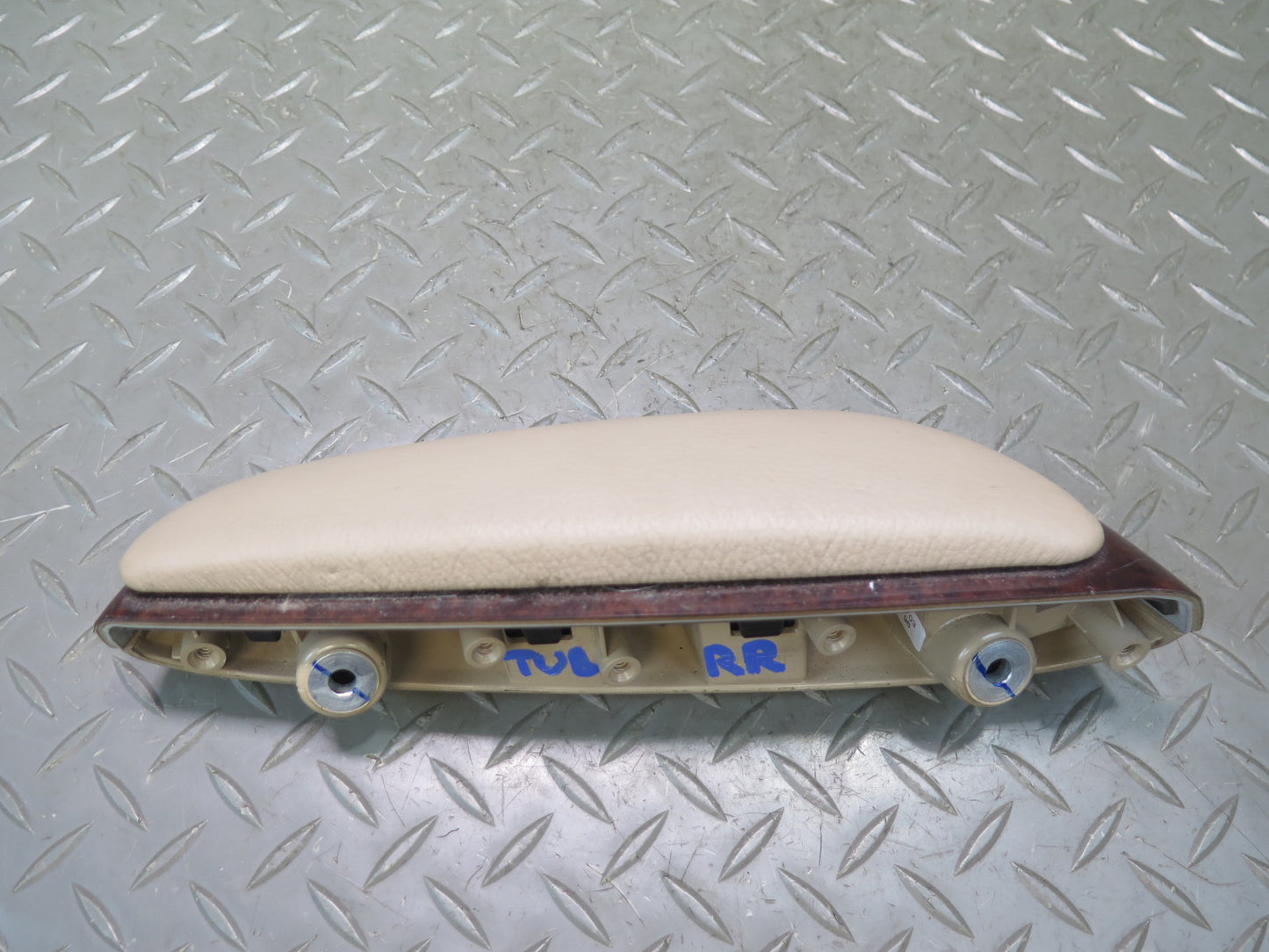 01-06 BMW E46 330ci Convert Rear Left Right Interior Armrest Beige Set OEM
