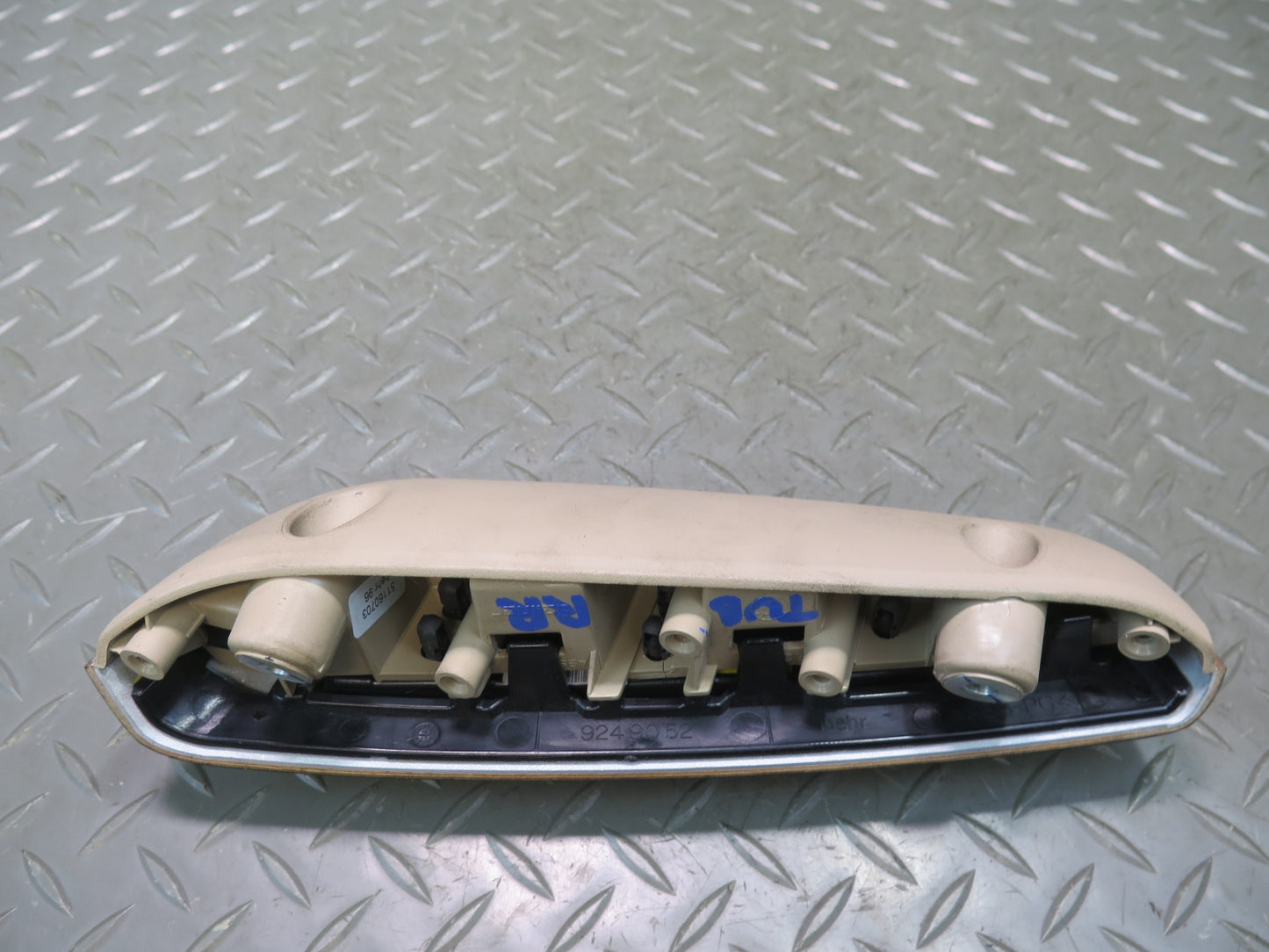 01-06 BMW E46 330ci Convert Rear Left Right Interior Armrest Beige Set OEM