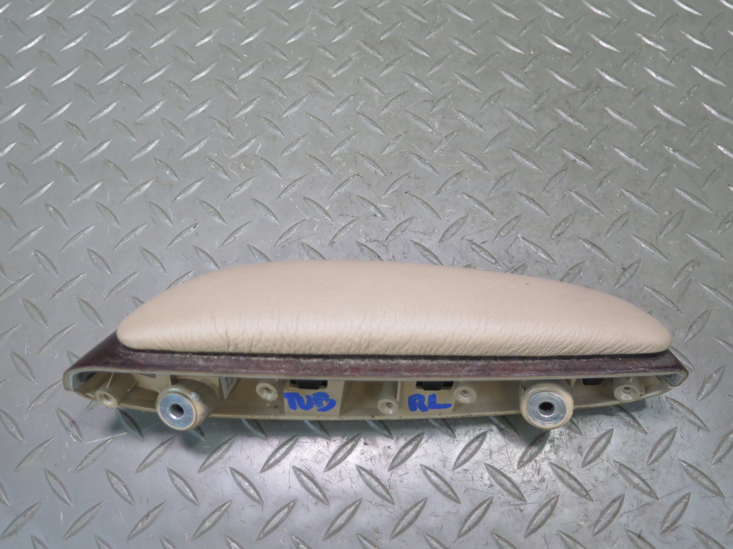 01-06 BMW E46 330ci Convert Rear Left Right Interior Armrest Beige Set OEM