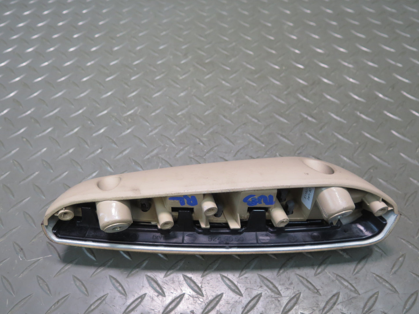 01-06 BMW E46 330ci Convert Rear Left Right Interior Armrest Beige Set OEM