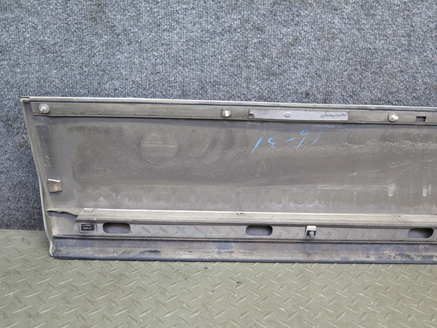 95-00 Lexus UCF20 LS400 Set of 3 Right Fender Door Molding Trim Panel Silver OEM