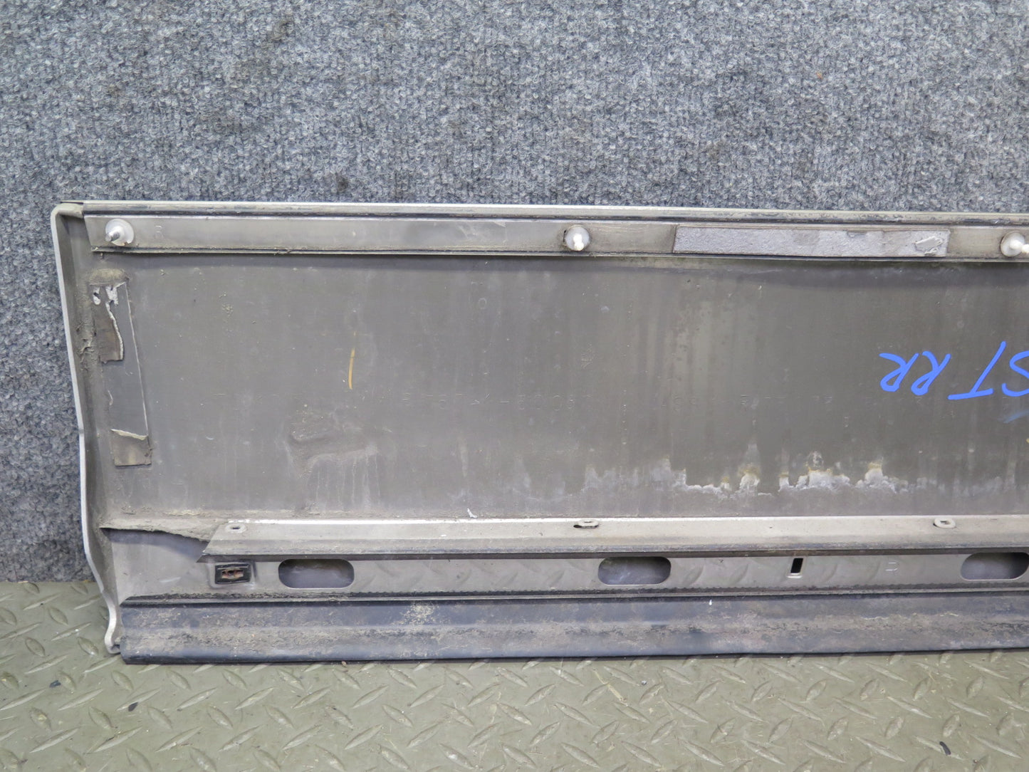 95-00 Lexus UCF20 LS400 Set of 3 Right Fender Door Molding Trim Panel Silver OEM