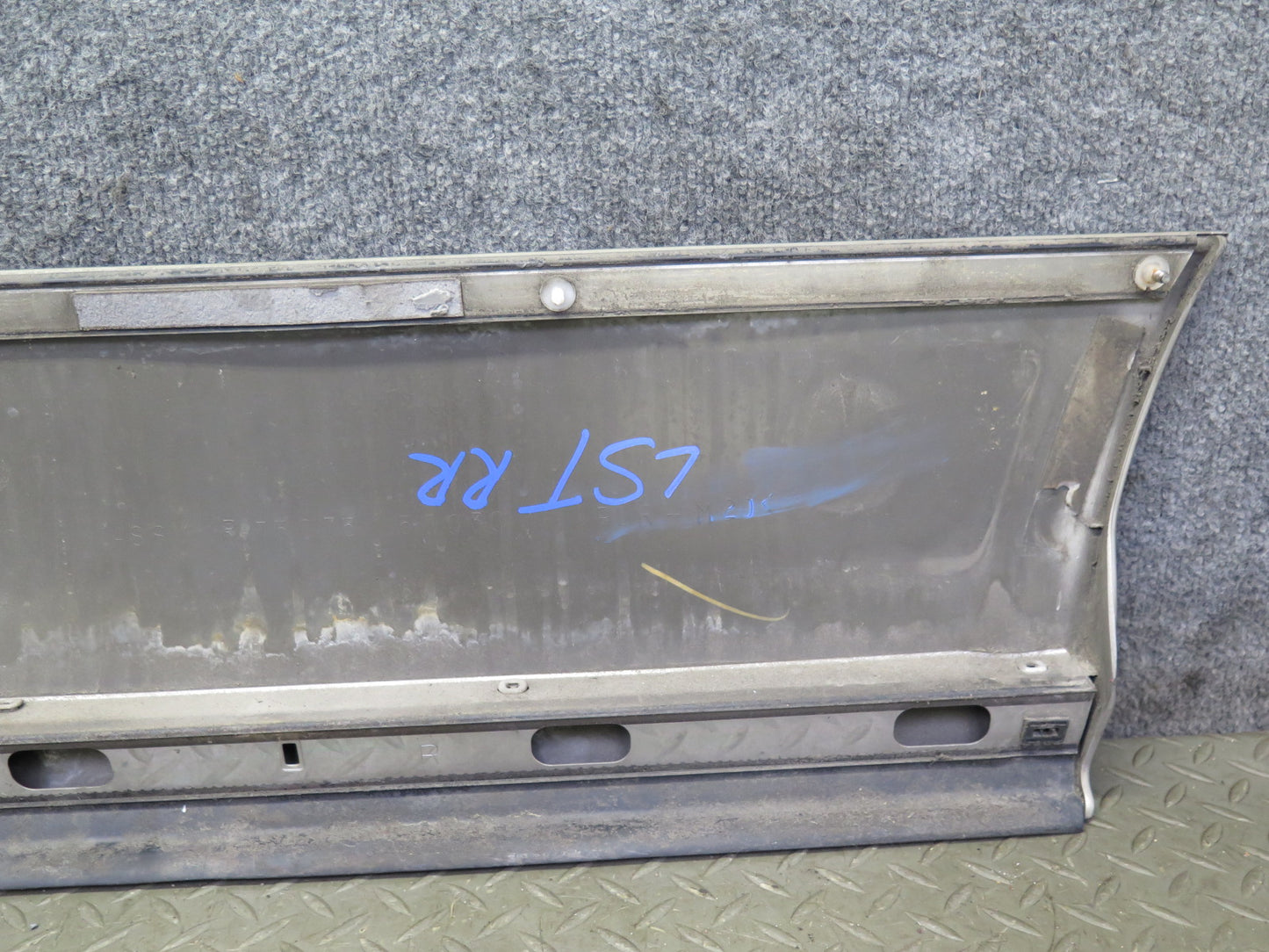 95-00 Lexus UCF20 LS400 Set of 3 Right Fender Door Molding Trim Panel Silver OEM