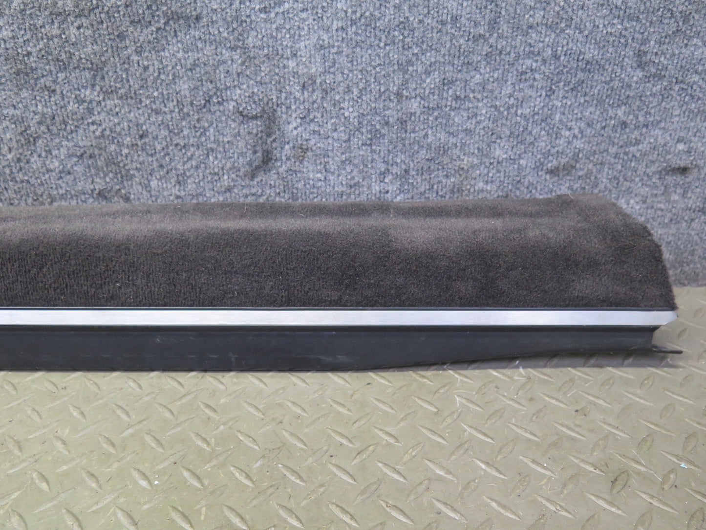 94-02 Mercedes R129 Sl-class Set of 2 Door Scuff Sill Plate Trim Panel Black OEM