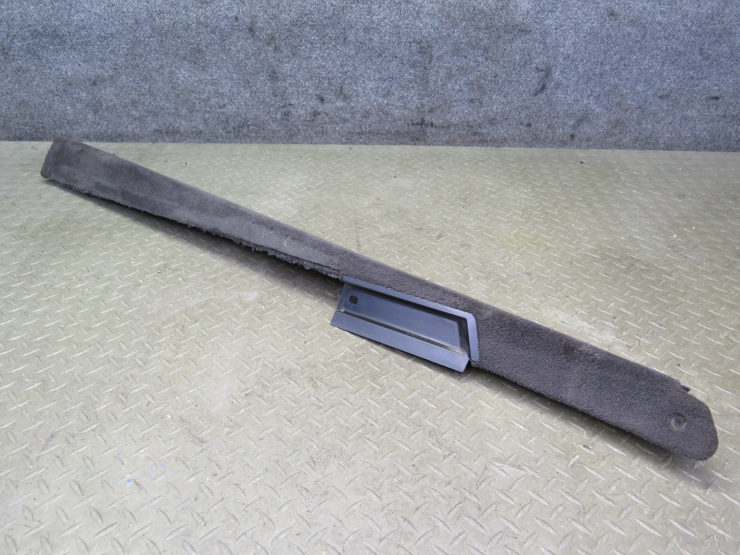 94-02 Mercedes R129 Sl-class Set of 2 Door Scuff Sill Plate Trim Panel Black OEM