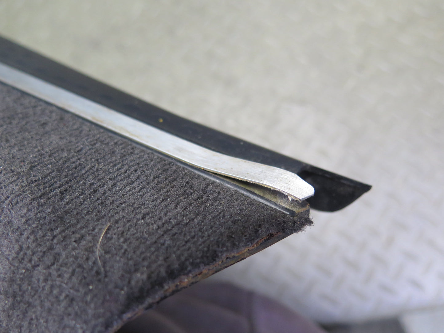 94-02 Mercedes R129 Sl-class Set of 2 Door Scuff Sill Plate Trim Panel Black OEM