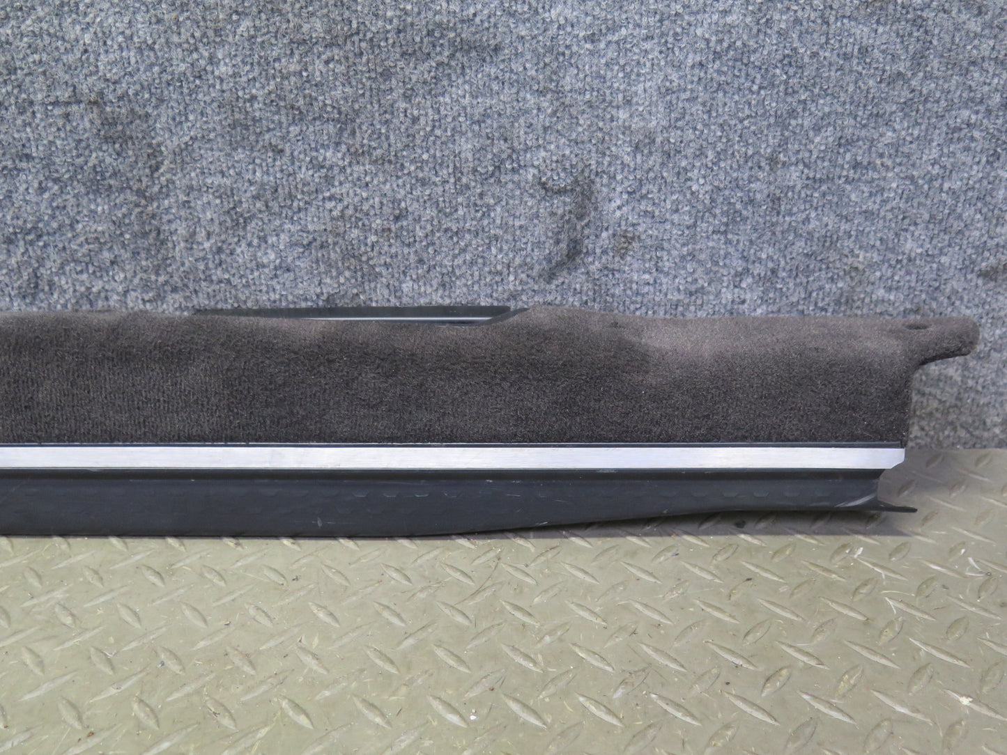 94-02 Mercedes R129 Sl-class Set of 2 Door Scuff Sill Plate Trim Panel Black OEM