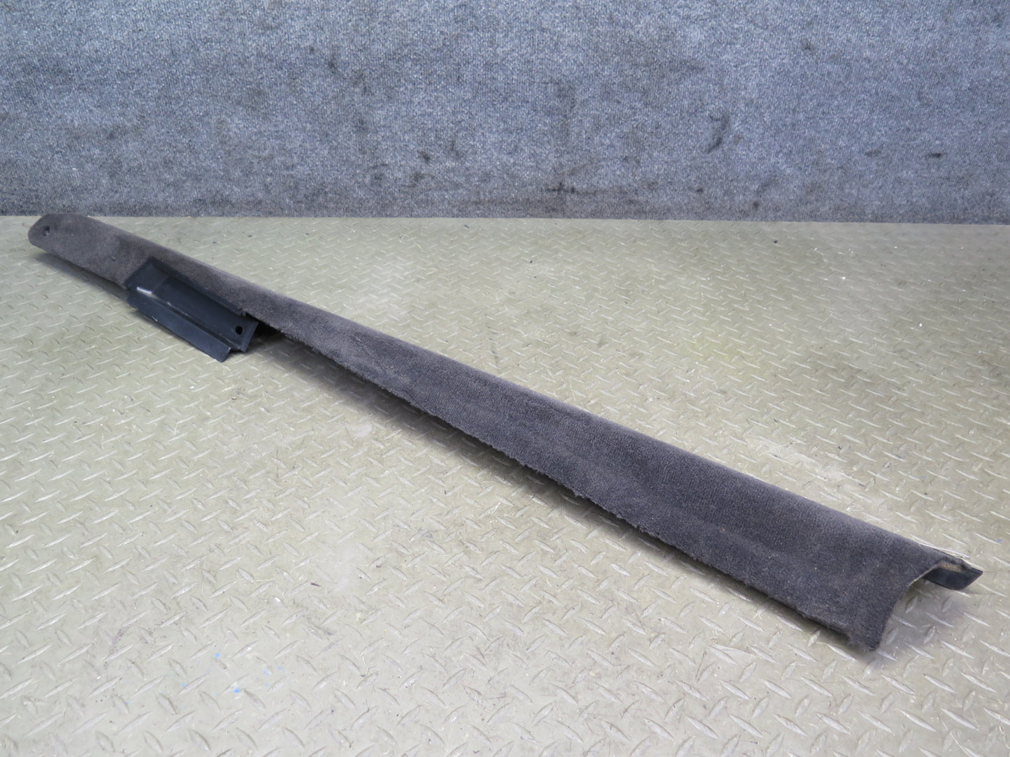 94-02 Mercedes R129 Sl-class Set of 2 Door Scuff Sill Plate Trim Panel Black OEM