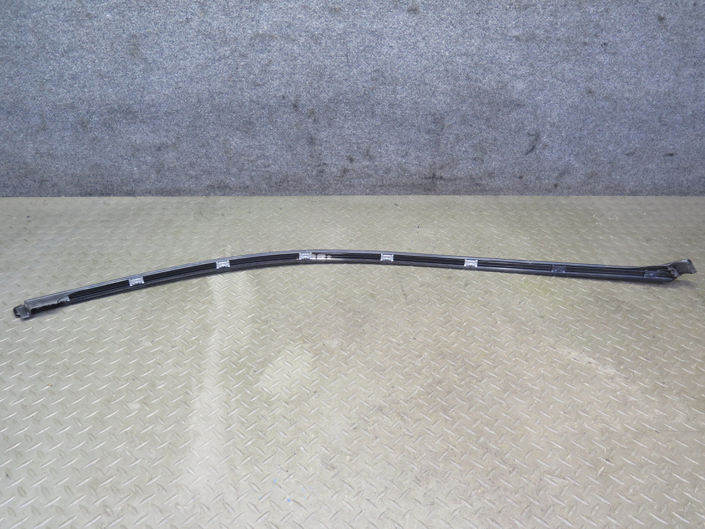 2006-2010 BMW E60 M5 535i Front Left Door Window Trim Molding Panel Set