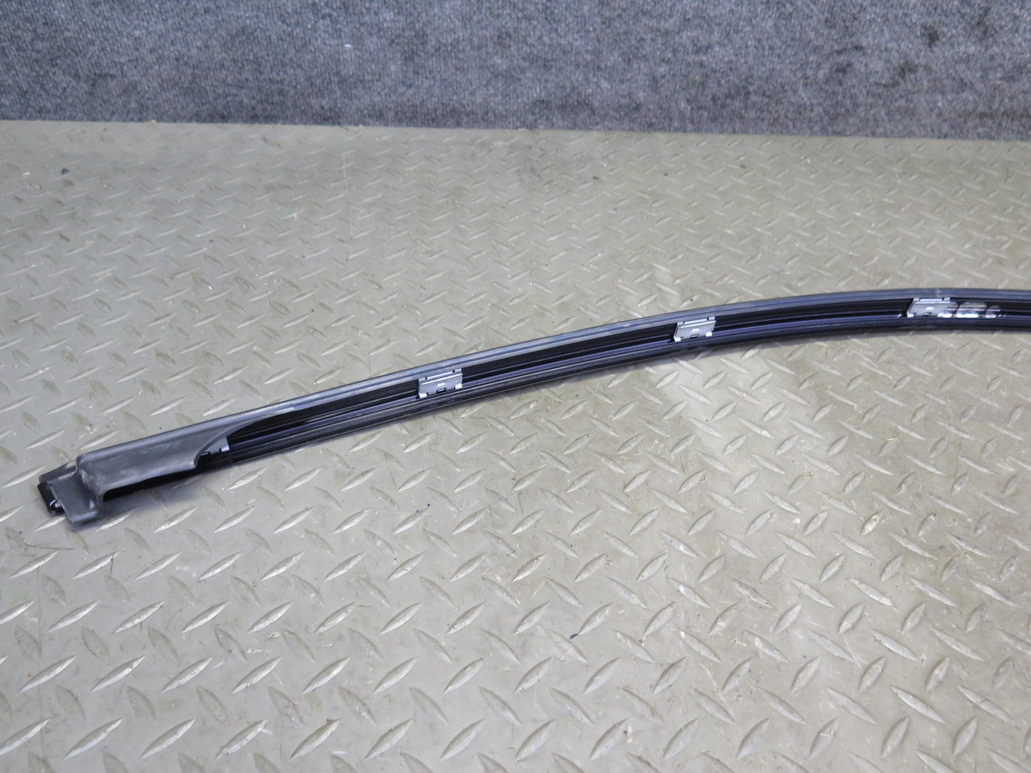 2006-2010 BMW E60 M5 535i Front Left Door Window Trim Molding Panel Set