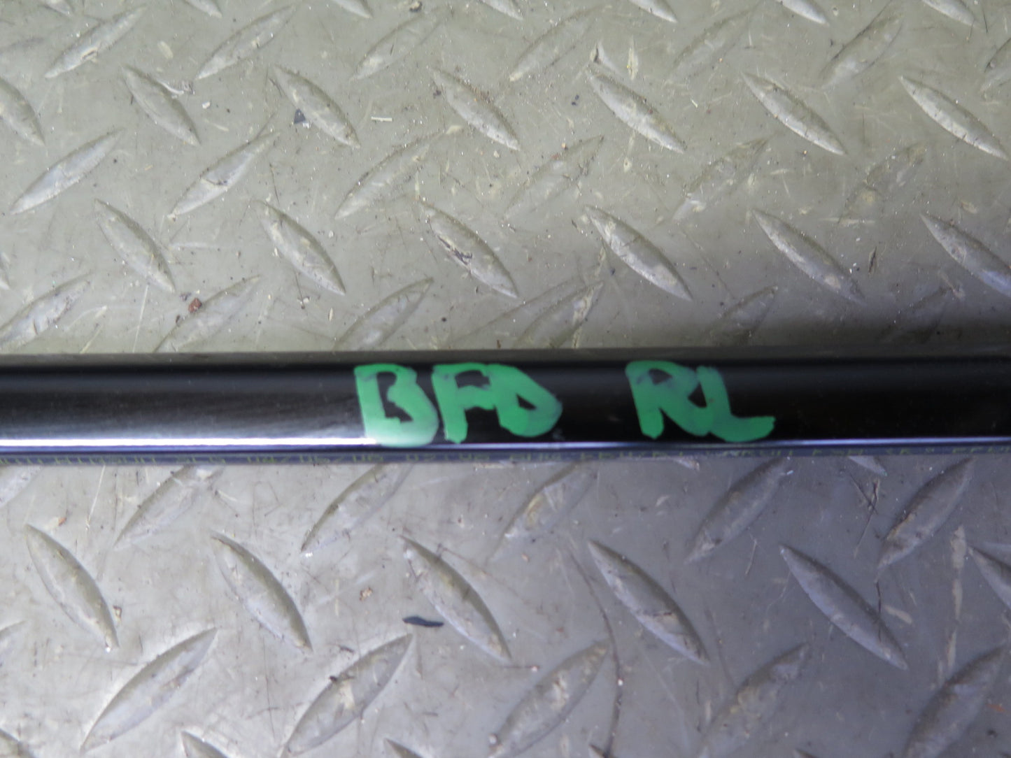 2006-2010 BMW E60 M5 535i Rear Left Door Window Trim Molding Panel Set