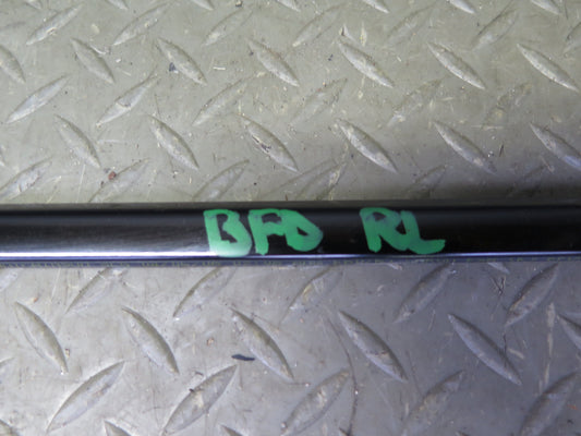 2006-2010 BMW E60 M5 535i Rear Left Door Window Trim Molding Panel Set