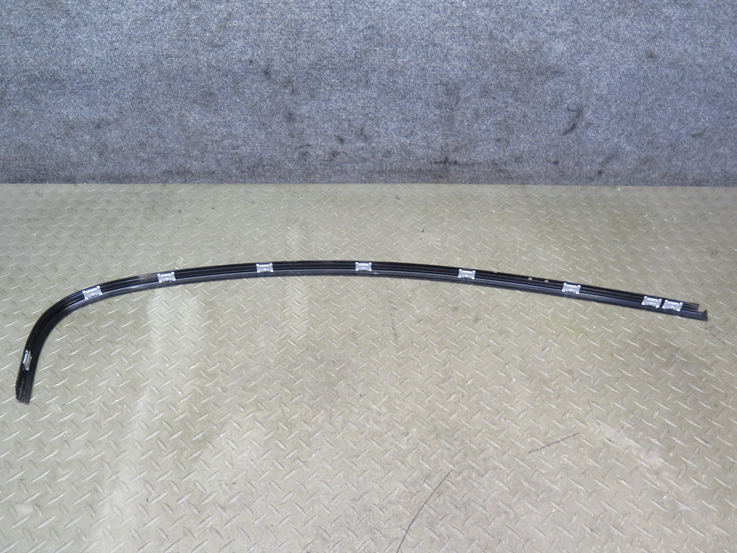 2006-2010 BMW E60 M5 535i Rear Left Door Window Trim Molding Panel Set