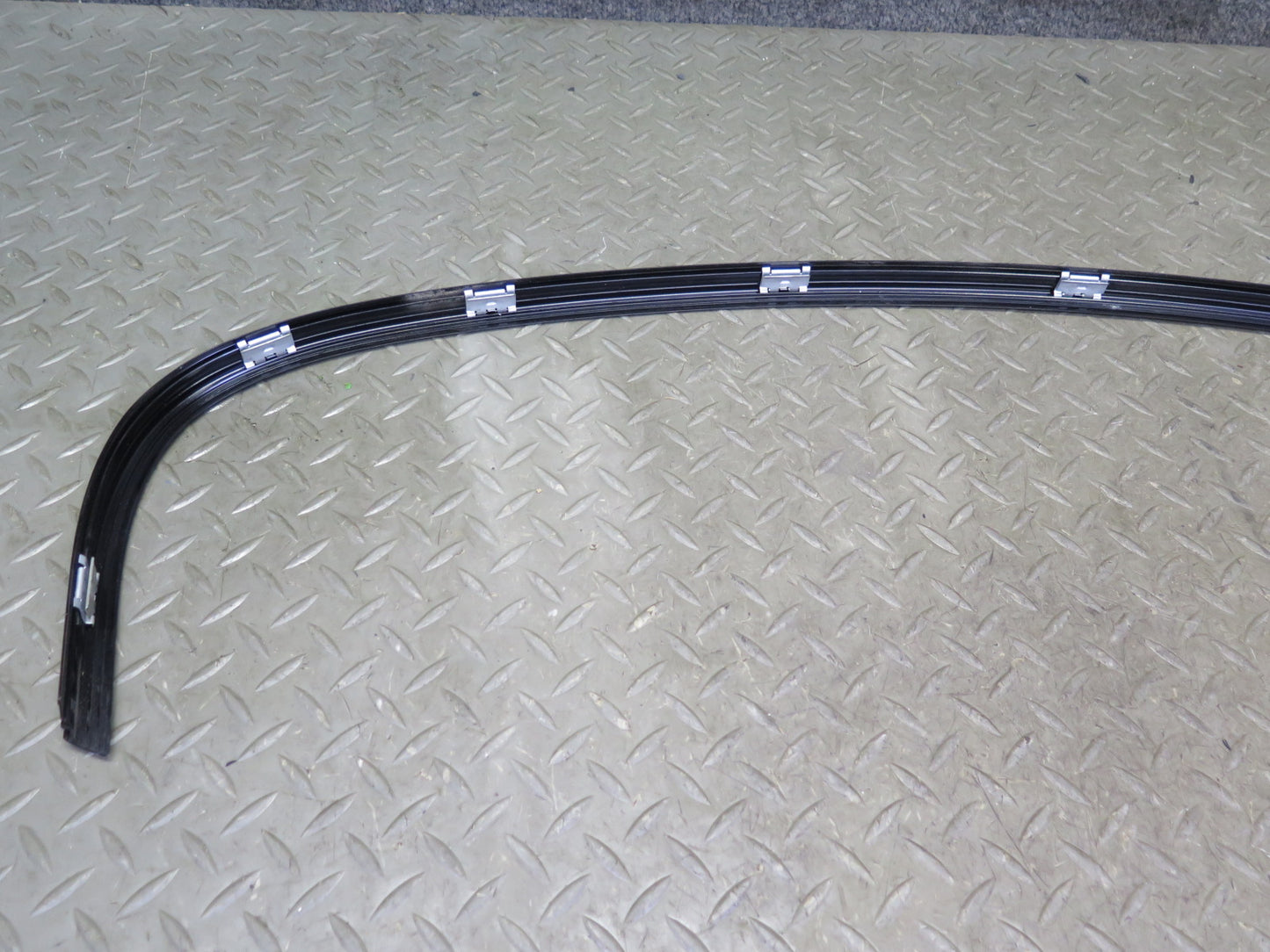 2006-2010 BMW E60 M5 535i Rear Left Door Window Trim Molding Panel Set