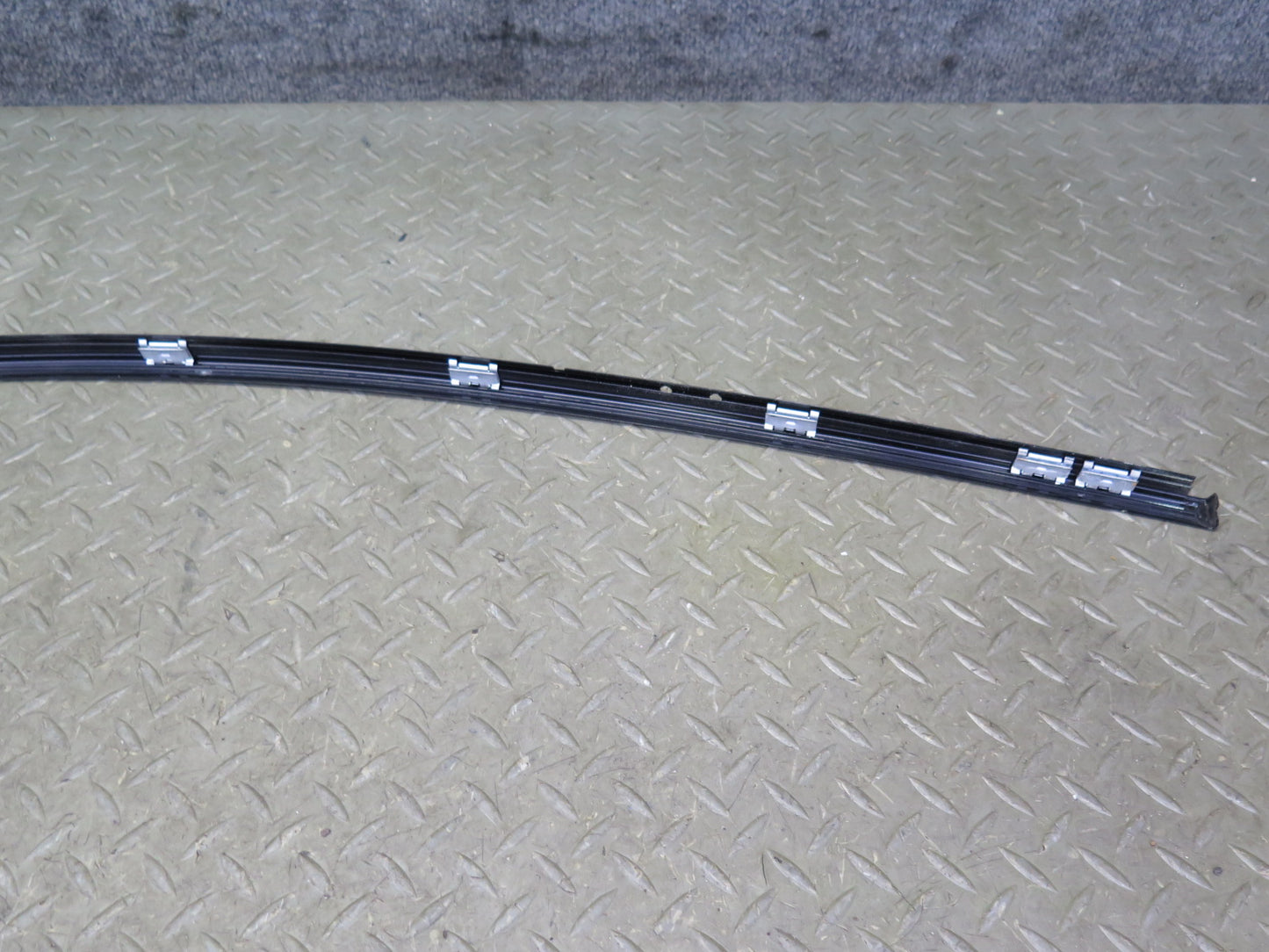 2006-2010 BMW E60 M5 535i Rear Left Door Window Trim Molding Panel Set