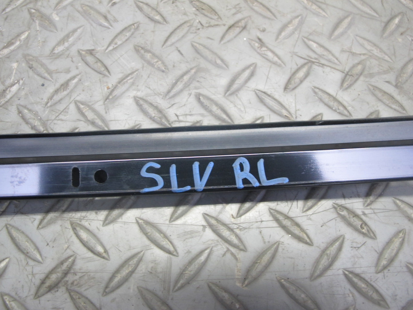 94-02 Mercedes R129 Left Door Window Roof Hard TOP Chrome Trim Molding Set OEM