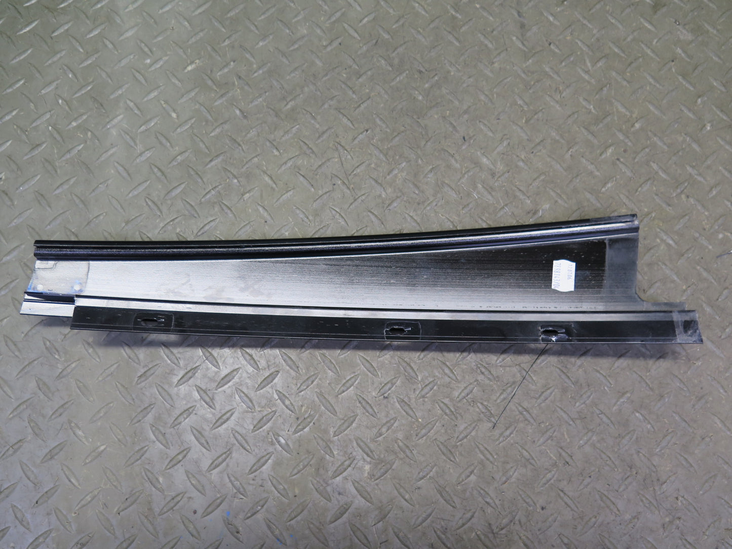 2006-2010 BMW E60 M5 535i Rear Left Door Window Trim Molding Panel Set