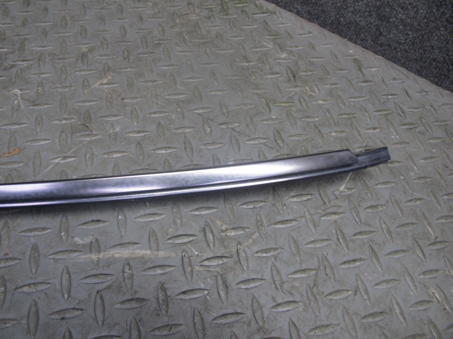 94-02 Mercedes R129 Left Door Window Roof Hard TOP Chrome Trim Molding Set OEM