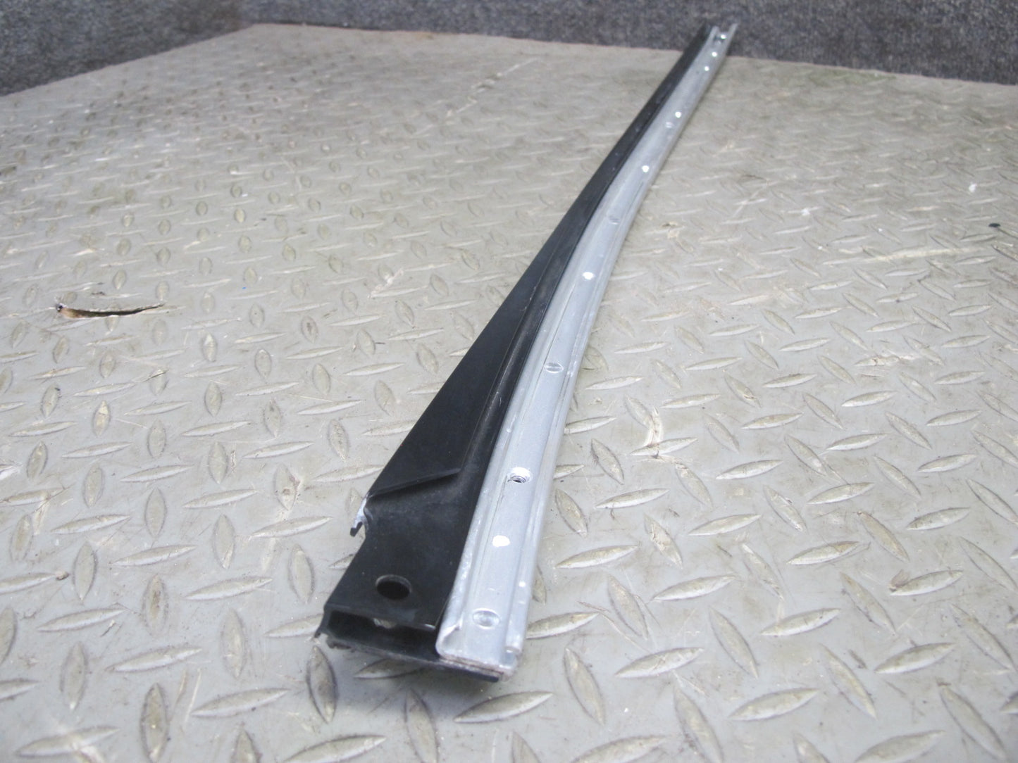 94-02 Mercedes R129 Left Door Window Roof Hard TOP Chrome Trim Molding Set OEM