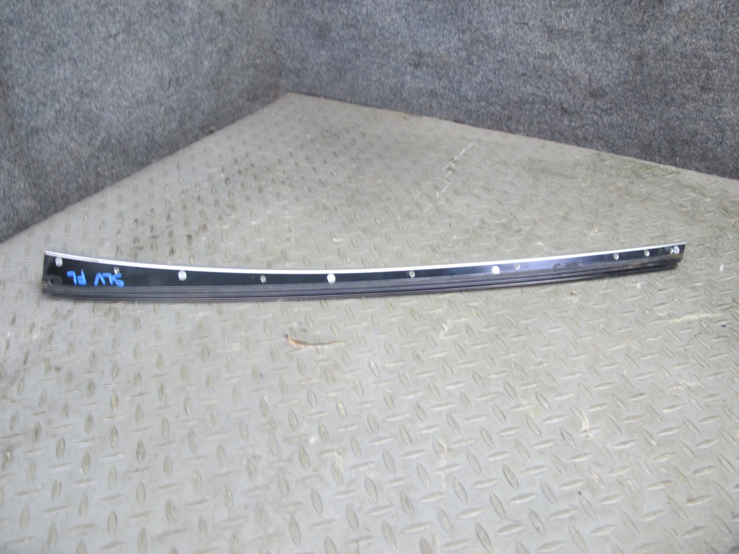 94-02 Mercedes R129 Left Door Window Roof Hard TOP Chrome Trim Molding Set OEM