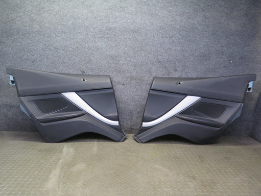 12-18 BMW F12 650i Convertible Rear Right & Left Side Quarter Panel Trim Set OEM