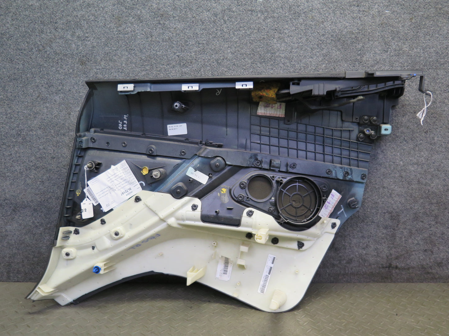 12-18 BMW F12 650i Convertible Rear Right & Left Side Quarter Panel Trim Set OEM