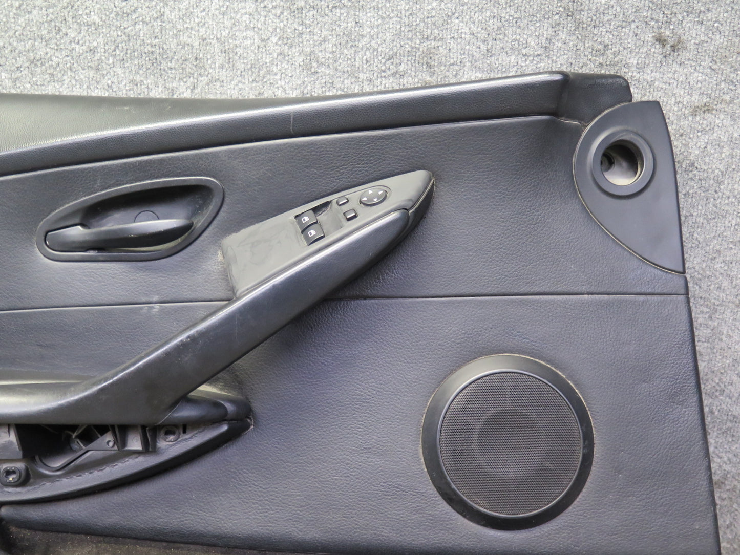 2006-2007 BMW E63 E64 M6 Left Door Interior Trim Cover Panel Black