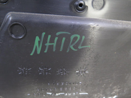 2008-2009 Hummer H2 Rear Left Door Interior Trim Cover Panel Ebony