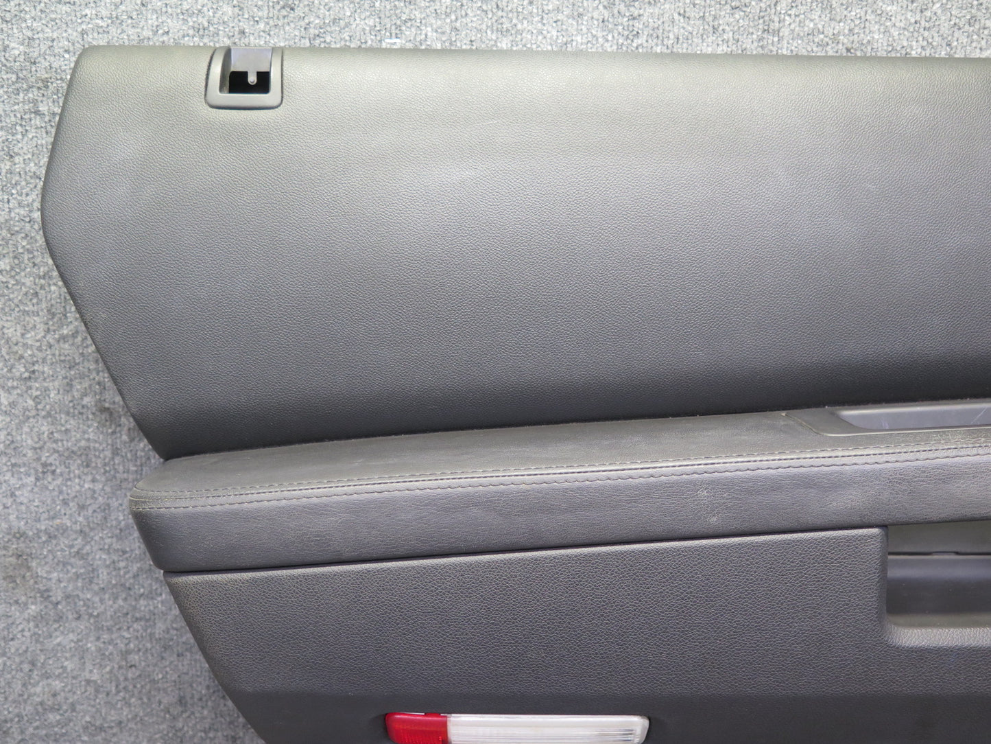 2008-2009 Hummer H2 Rear Left Door Interior Trim Cover Panel Ebony