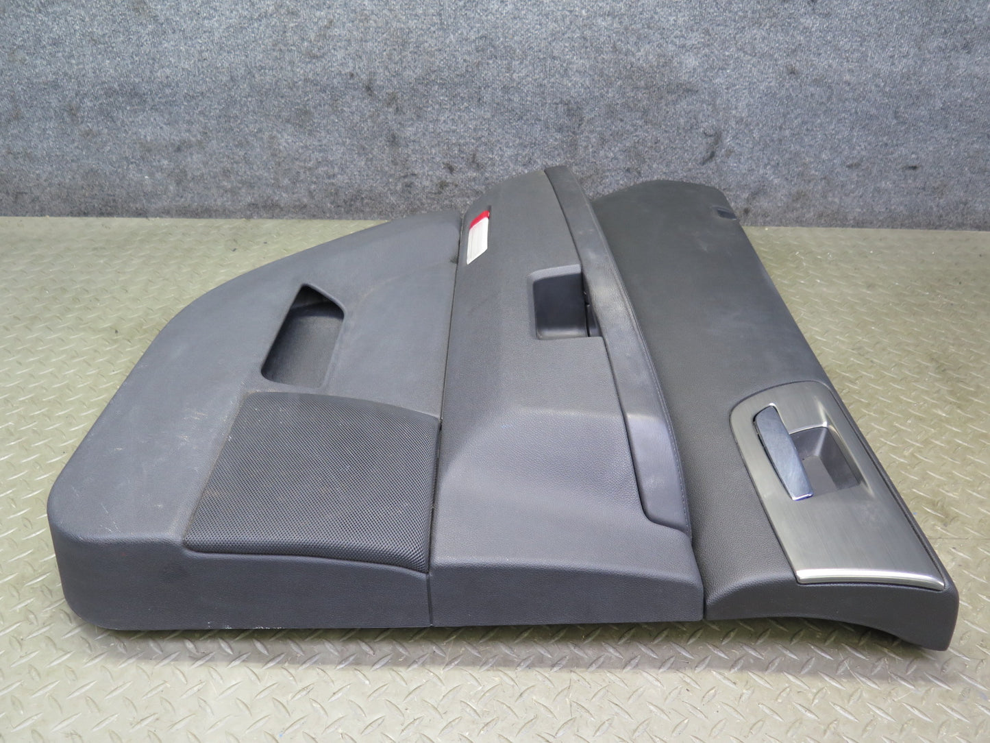 2008-2009 Hummer H2 Rear Left Door Interior Trim Cover Panel Ebony