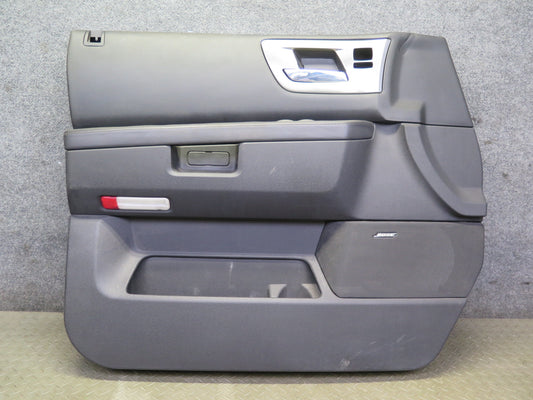 2008-2009 Hummer H2 Front Left Door Interior Trim Cover Panel Ebony