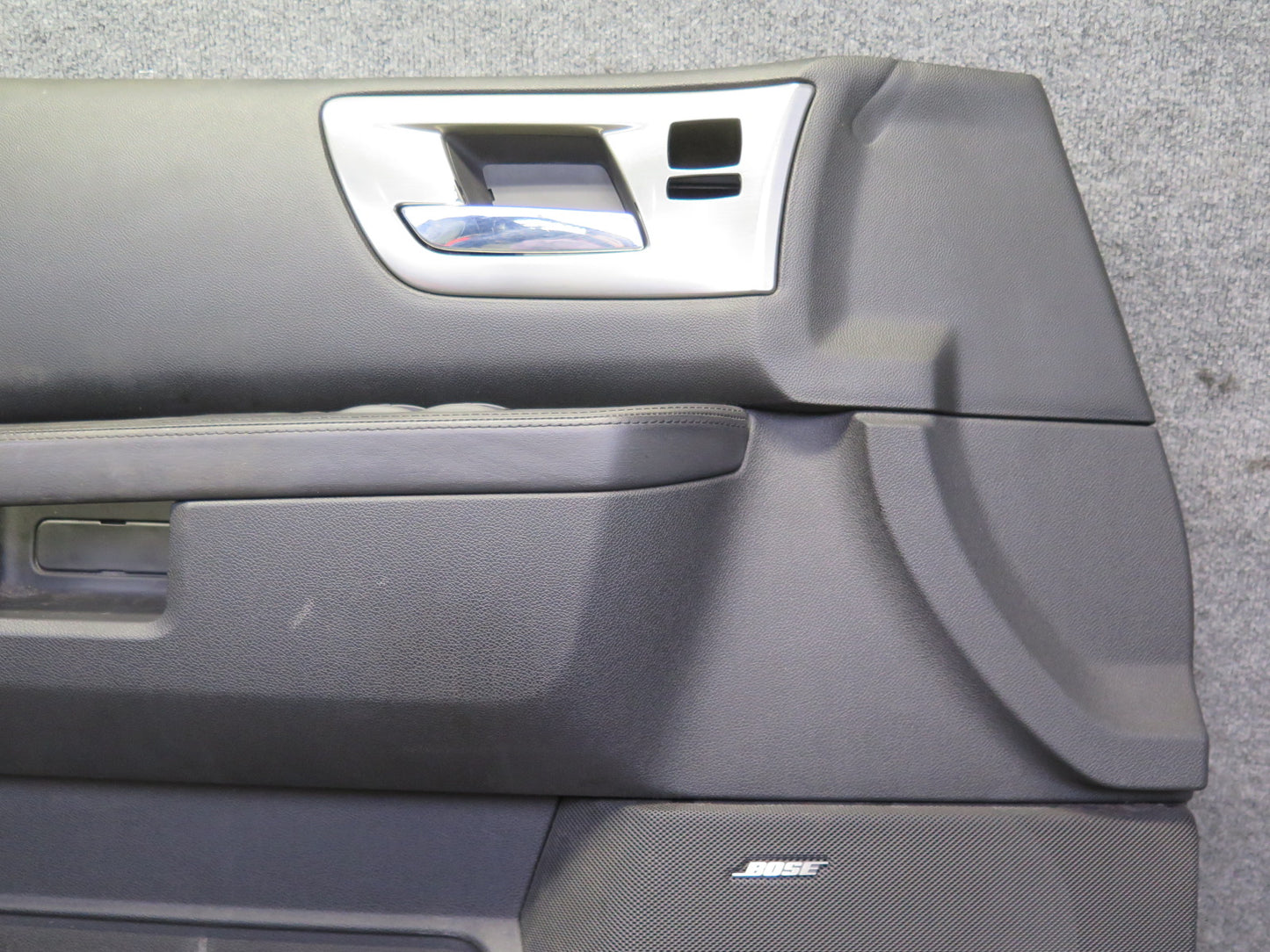 2008-2009 Hummer H2 Front Left Door Interior Trim Cover Panel Ebony