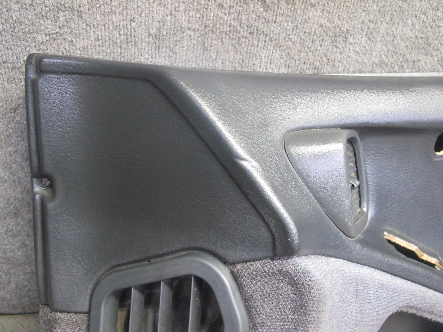 90-93 Nissan Z32 300ZX 2+2 Right Door Interior Trim Cover Panel Black OEM