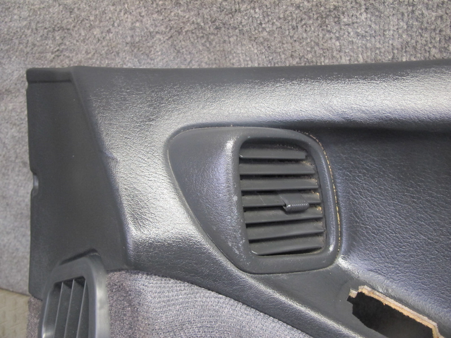 90-93 Nissan Z32 300ZX 2+2 Right Door Interior Trim Cover Panel Black OEM
