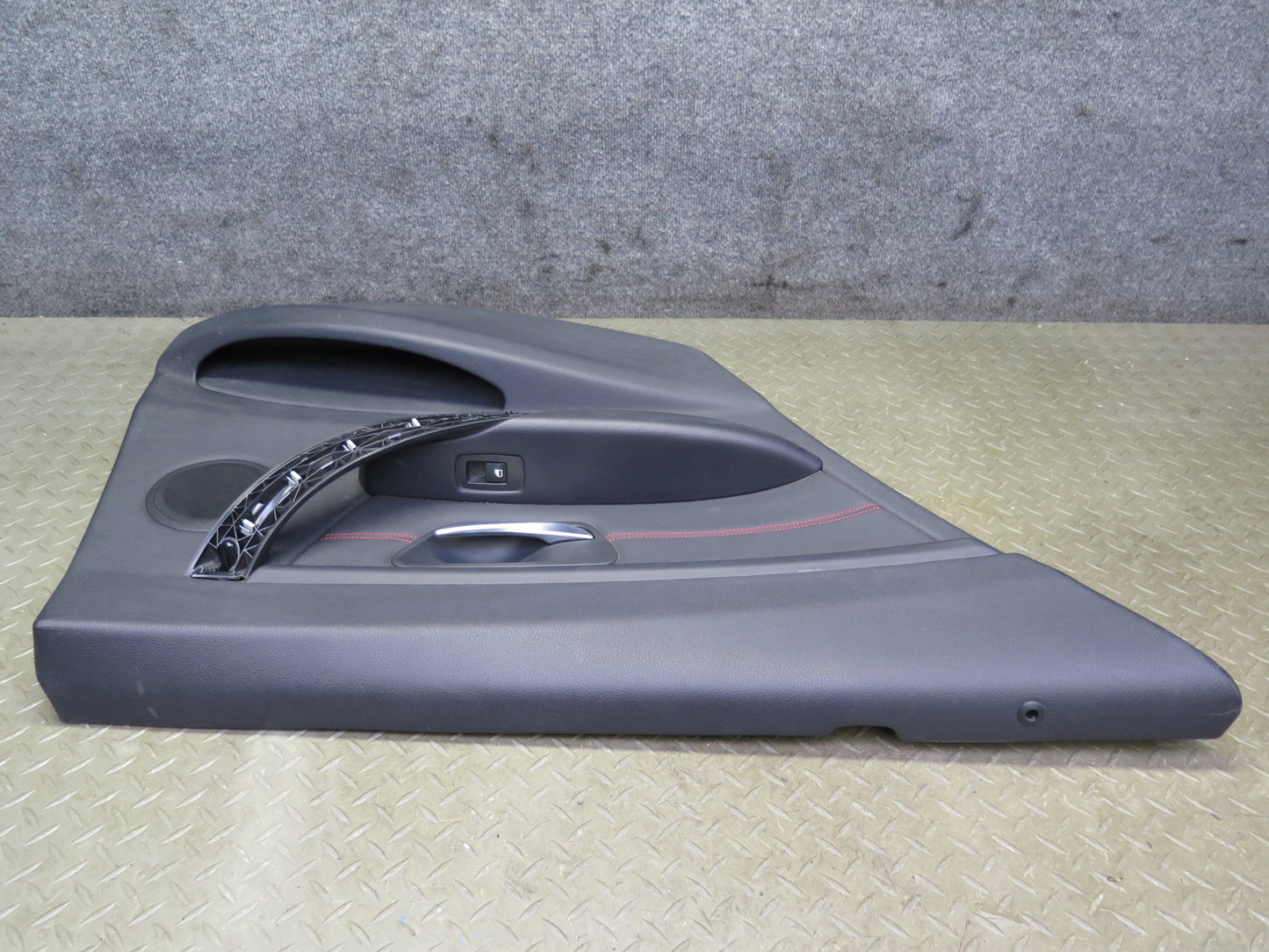 12-18 BMW F30 335i Rear Left Door Interior Trim Cover Panel Black OEM