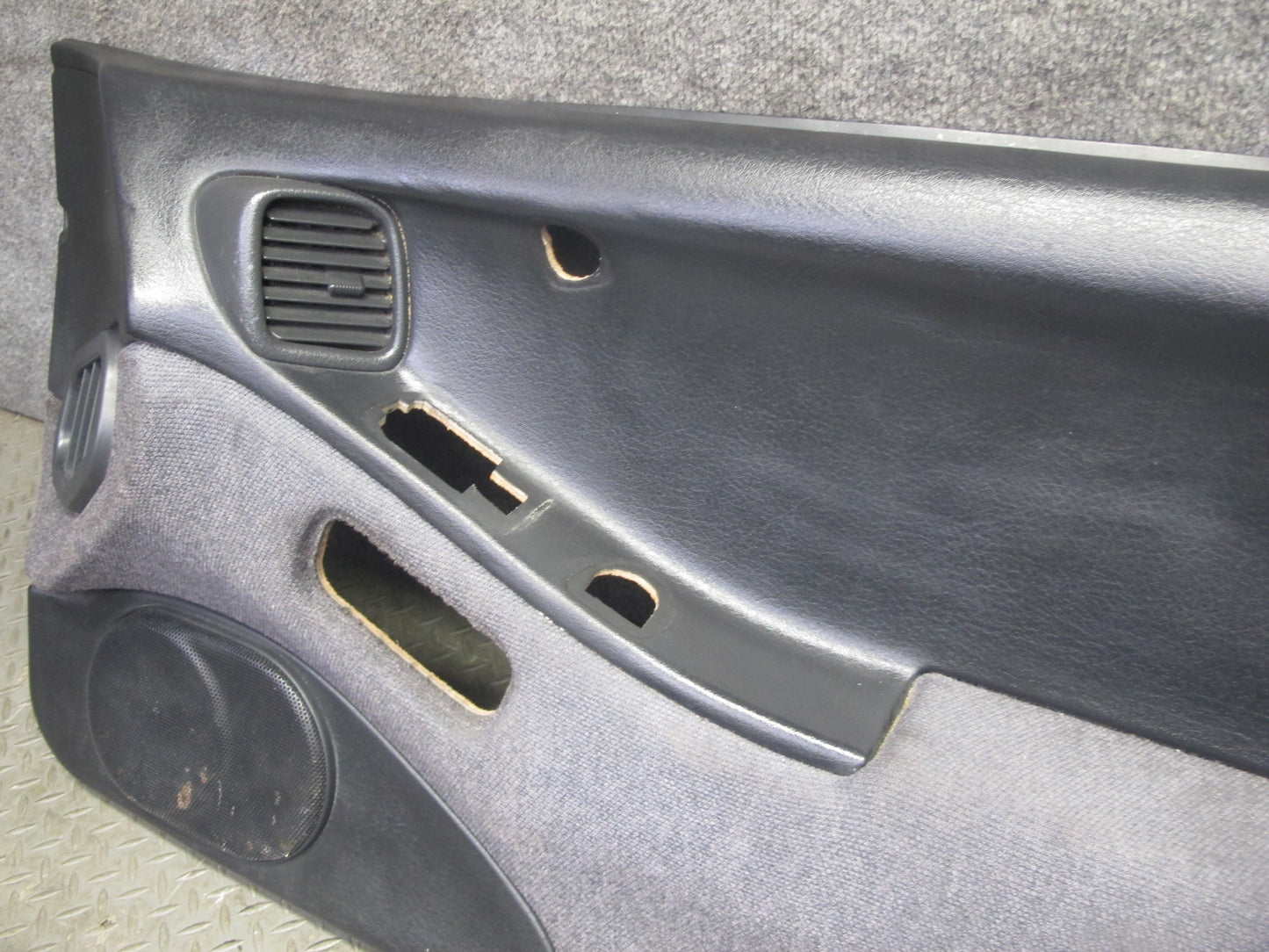 90-93 Nissan Z32 300ZX 2+2 Right Door Interior Trim Cover Panel Black OEM