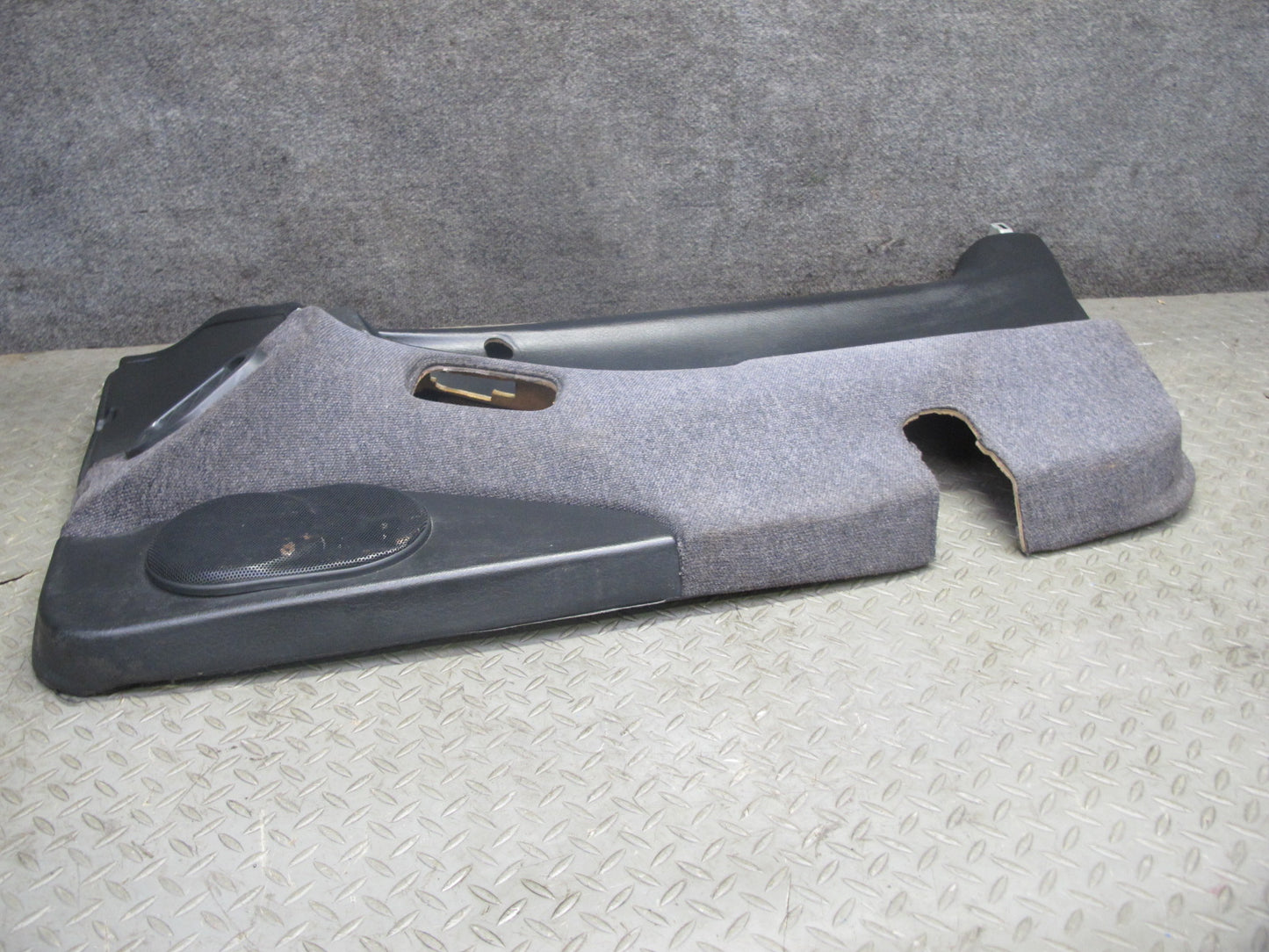 90-93 Nissan Z32 300ZX 2+2 Right Door Interior Trim Cover Panel Black OEM