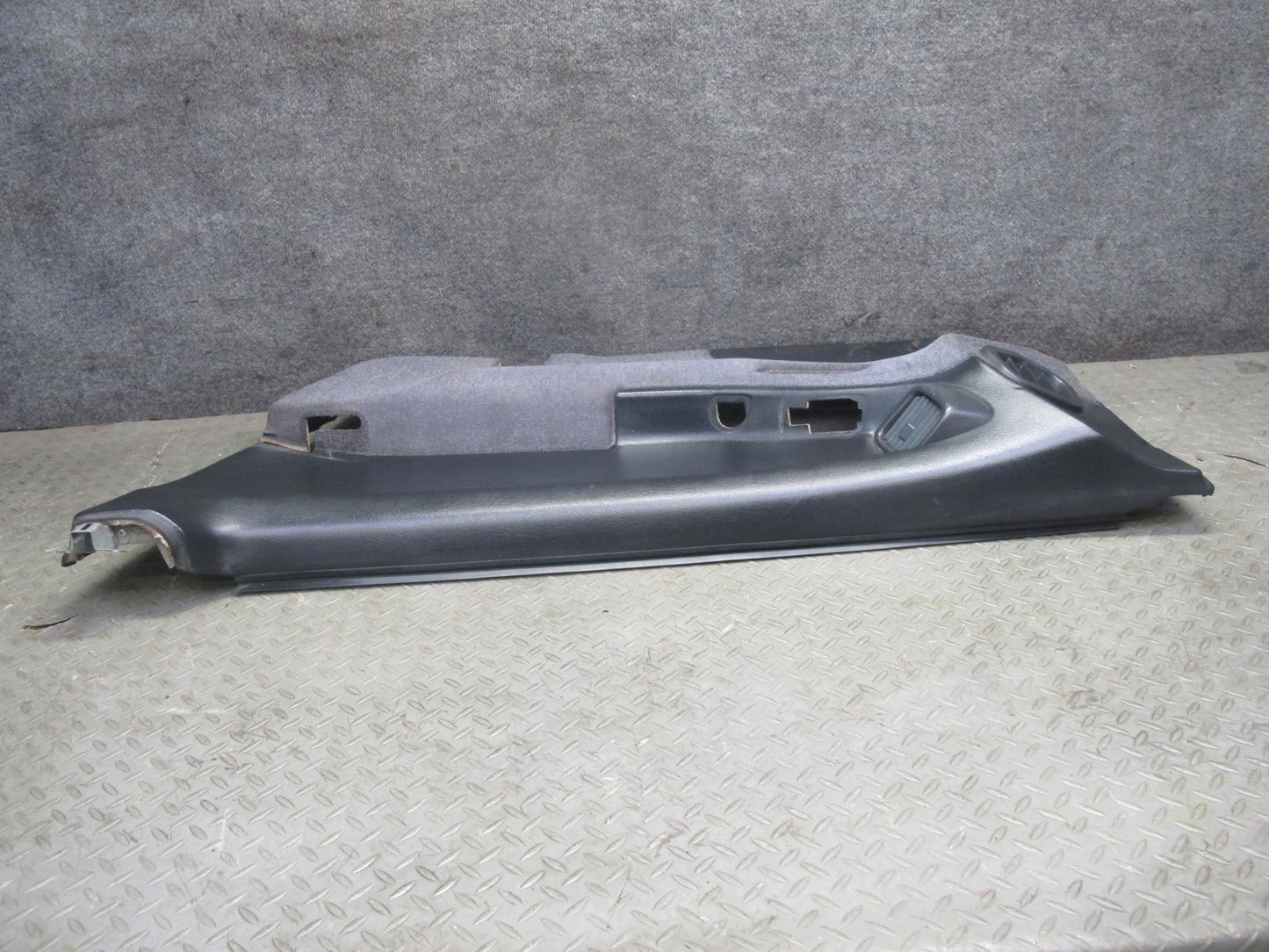 90-93 Nissan Z32 300ZX 2+2 Right Door Interior Trim Cover Panel Black OEM
