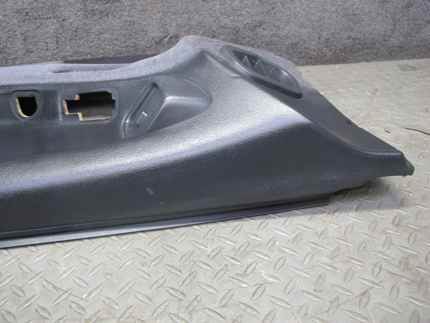 90-93 Nissan Z32 300ZX 2+2 Right Door Interior Trim Cover Panel Black OEM