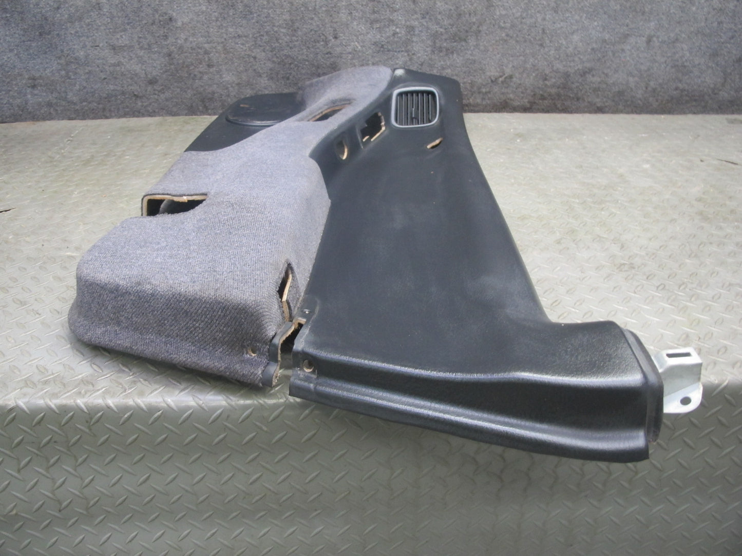 90-93 Nissan Z32 300ZX 2+2 Right Door Interior Trim Cover Panel Black OEM