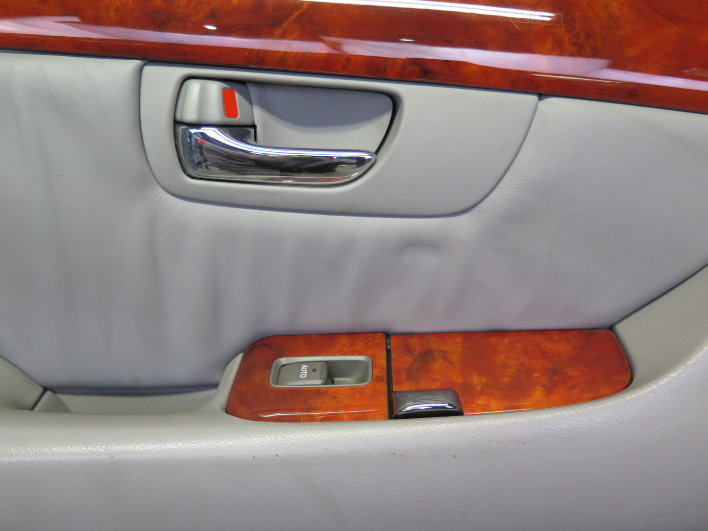 04-06 Lexus UCF30L LS430 Set of 2 Rear Door Interior Trim Cover Panel Ash OEM