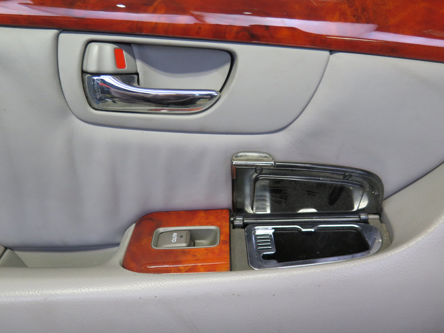 04-06 Lexus UCF30L LS430 Set of 2 Rear Door Interior Trim Cover Panel Ash OEM