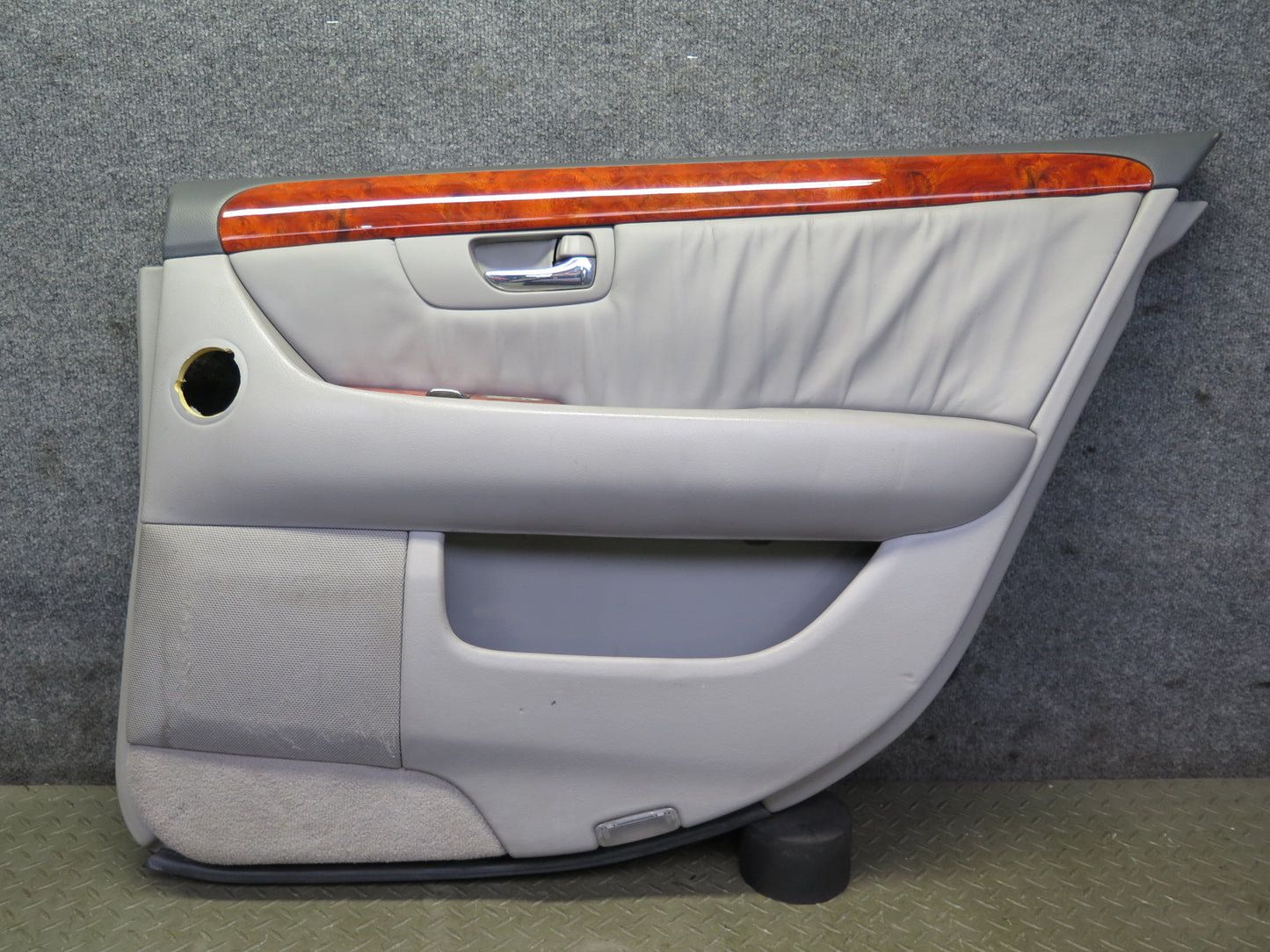 04-06 Lexus UCF30L LS430 Set of 2 Rear Door Interior Trim Cover Panel Ash OEM